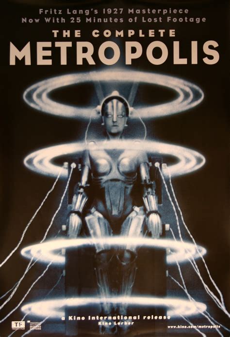 Original Metropolis Movie Poster - Fritz Lang - Science Fiction