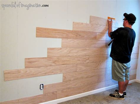 DIY Plank Wall - Spoonful of Imagination