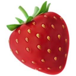 Strawberry Emoji (U+1F353)