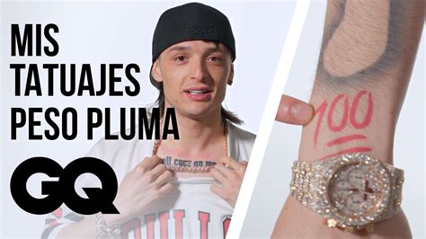 Watch Peso Pluma explica sus tatuajes | Mis procesos | GQ