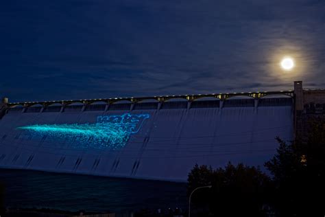 Light Show at Grand Coulee Dam | The Palouse Guy