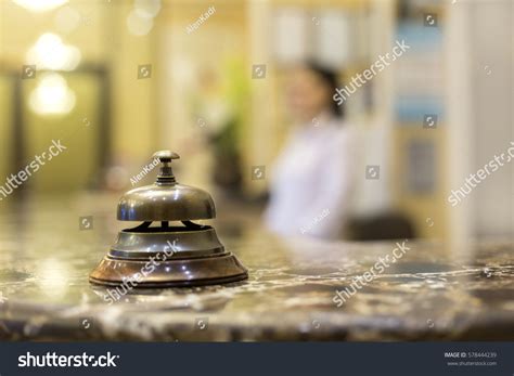 Modern Luxury Hotel Reception Counter Desk Stock Photo 578444239 ...