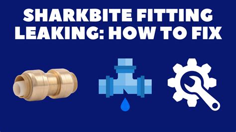 Sharkbite Fitting Leaking: How to Fix in minutes - Robot Powered Home