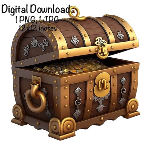 Printable Treasure Chest Images Clipart