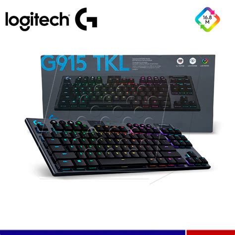 TECLADO MECANICO INALAMBRICO LOGITECH G915 TLK LIGHTSPEED RGB