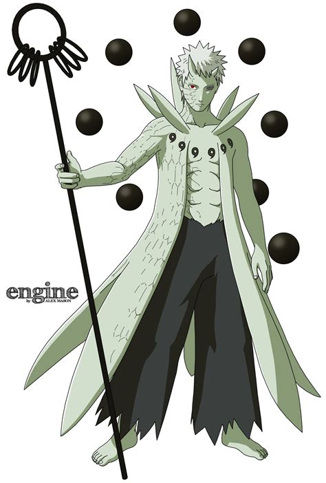 Obito (Ten Tails Jinchuriki) by MasonENGINE | Naruto uzumaki art, Naruto drawings, Anime ...