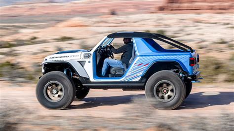 The Jeep Wrangler Magneto 3.0 EV Concept is Here!