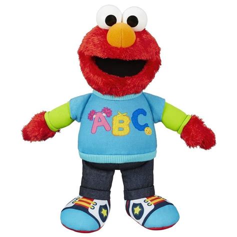 Talking ABC Elmo Toy Sesame Street Preschool Hasbro Alphabet Learn ...