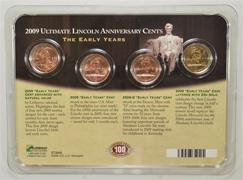 Historic Coin Collection - 2009 Ultimate Lincoln Anniversary Cents ...