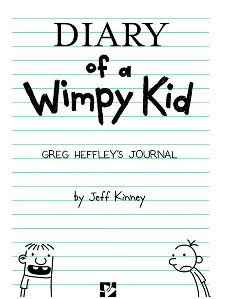 Diary Of A Wimpy Kid Book 1 by Kinney Jeff | Wimpy kid books, Wimpy kid ...