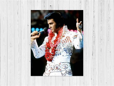 Photo of Elvis Elvis Aloha From Hawaii Elvis Presley Print - Etsy