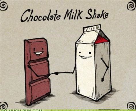 Chocolate milk shake | Funny puns, Cute puns, Puns