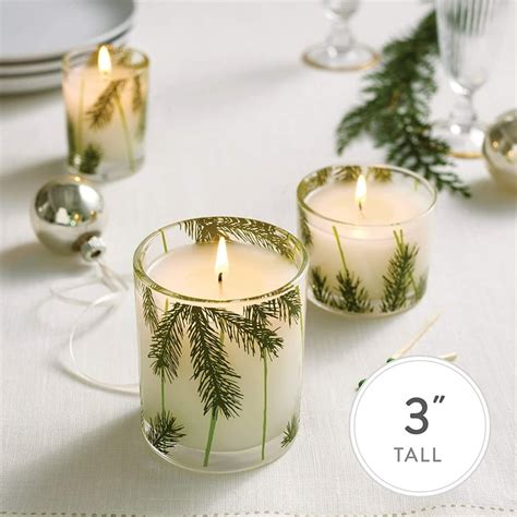 Thymes Frasier Fir 3 Wick Ceramic Candle, Thymes Candles