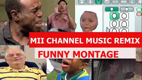 Mii Channel Music Remix - FUNNY MONTAGE - YouTube