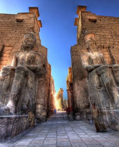 The First Pylon at Luxor Temple | More from Egypt in Decembe… | Flickr