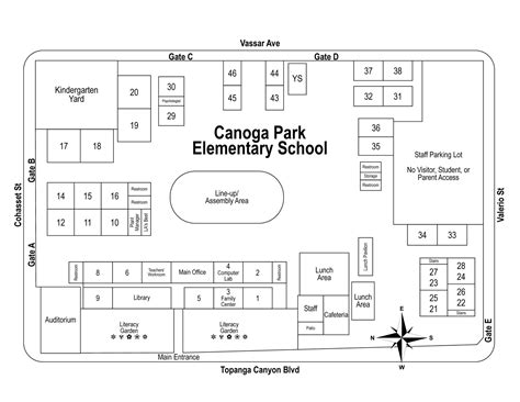 Campus Map - Our School - Canoga Park Elementary