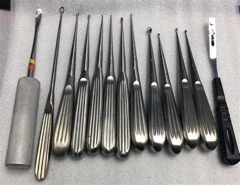 Lot of Medical Surgical Curette Tools | ElectronicDepot USA