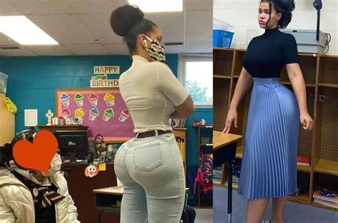 Curvy teacher slammed for wearing 'inappropriate' outfits at school