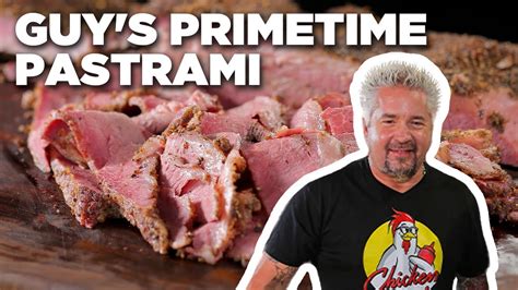 Guy Fieri's Primetime Pastrami How-To | Food Network - YouTube