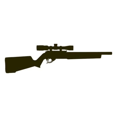 Enfield Rifle Silhouette PNG & SVG Design For T-Shirts