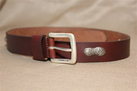 Enmon Leather Belts with Peanut Emblem | Kids Brown Belt (S,… | Flickr