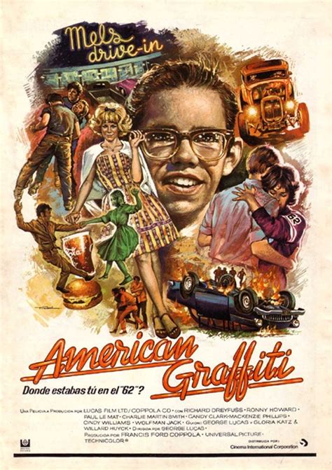 American Graffiti 1973 Ron Howard movie poster reprint | Etsy