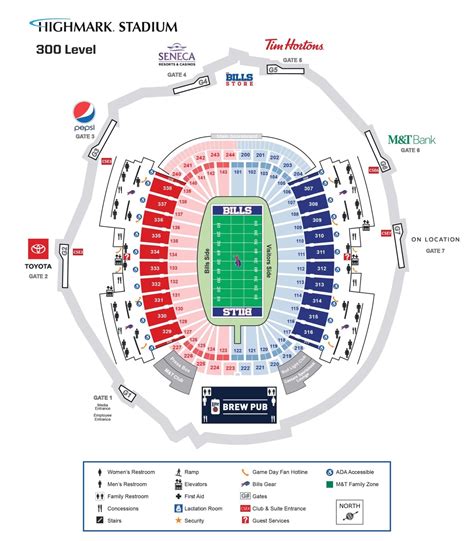 Highmark Stadium Seating Chart 2024 for Buffalo Bills Fans: Your ...