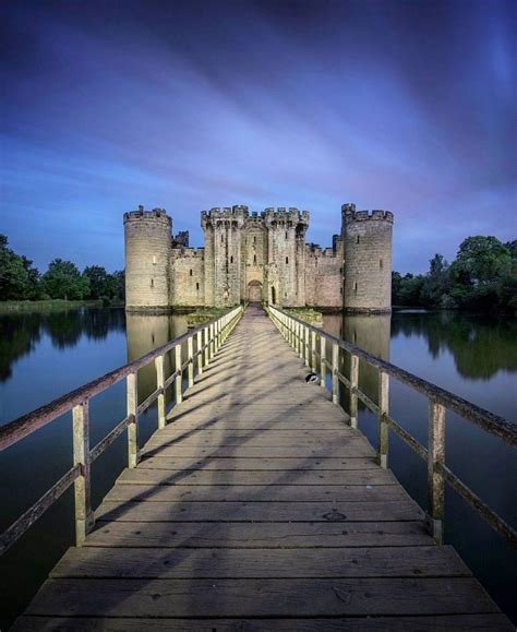 Medieval, Bodiam Castle, British Architecture, Castles In England, Castle Ruins, Isle Of Skye ...