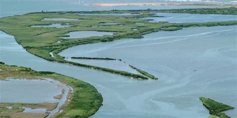 The Po River Delta, a beautiful, unique, natural environment