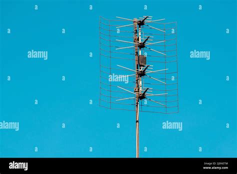 Old TV antenna Stock Photo - Alamy