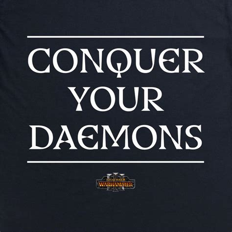 Total War: WARHAMMER III - Conquer Your Daemons T Shirt – MERCH.WARHAMMER.COM