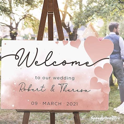 Wedding Welcome Sign | Rustic Wedding Sign | Wedding Welcome Sign ...