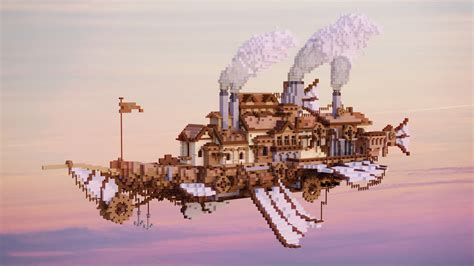 Steampunk Building Minecraft