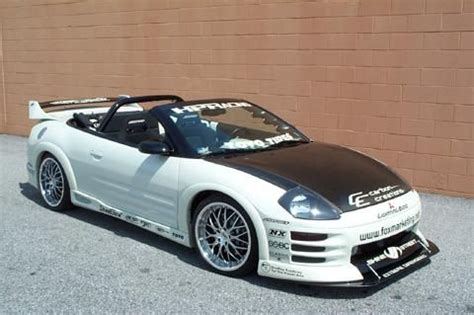 Sleek 2001 Mitsubishi Eclipse Spider GT