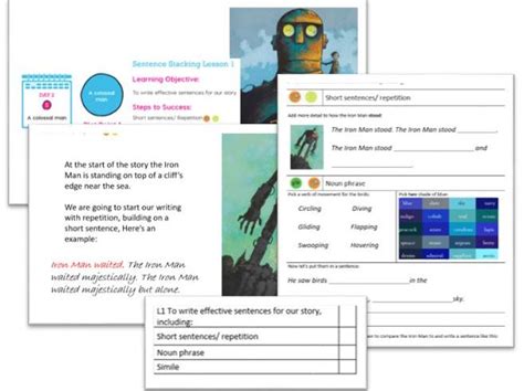 The Iron Man - Complete unit - Jane Considine - Year 4 Narrative ...