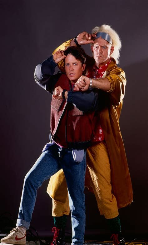 Unused Promo Shot For Back To The Future Part 2 Poster, Read Comments ...