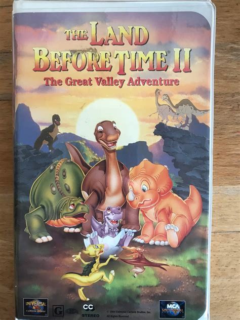 The Land Before Time II the Great Valley Adventure VHS 1994 - Etsy