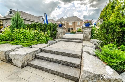 How To Use Natural Stone Steps In Your Landscaping - STONEarch