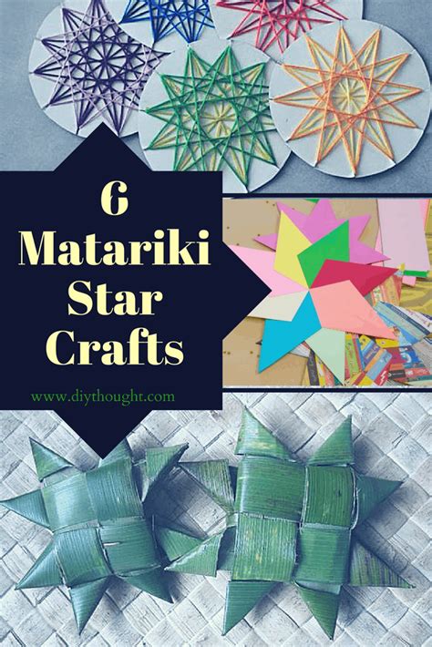 6 Matariki Star Crafts - DIY Thought