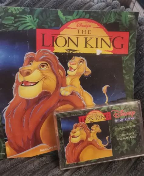 DISNEY'S THE LION King - Read Along Book & Cassette Tape £14.99 ...