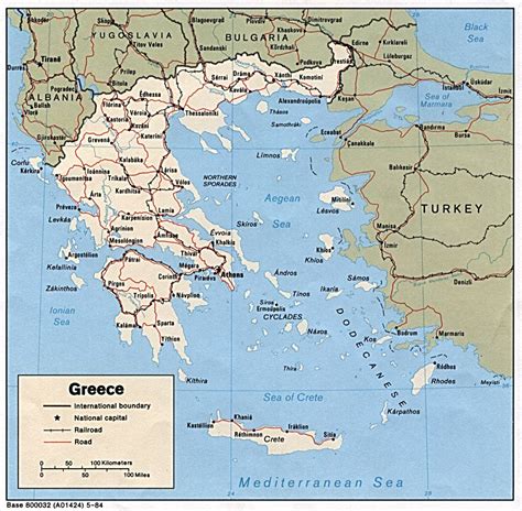 Maps of Greece | Greece detailed map in English | Tourist map (map of resorts) of Greece ...