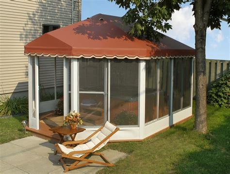 Carrousel Oblong Screen Enclosure | Patio, Screen house, Round gazebo