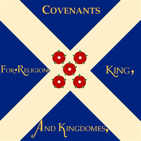 English Civil War - Scottish Covenanter Flag | Civil war flags, British history, Civil war