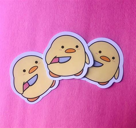 Duck Sticker - Etsy