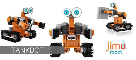 UBTECH Robotics Introduces STEM-Friendly TankBot: The First Jimu Robot ...