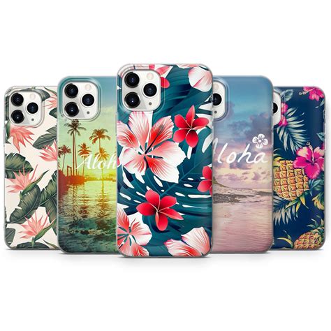 Hawaii Phone Case Cover for iPhone 7, 8, XS, XR, 11PRO & Samsung S10, S20, A9, J6, HUAWEI P20 ...