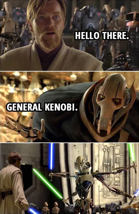 Hello there. General Kenobi. (Full Quote, Meme & Meaning)