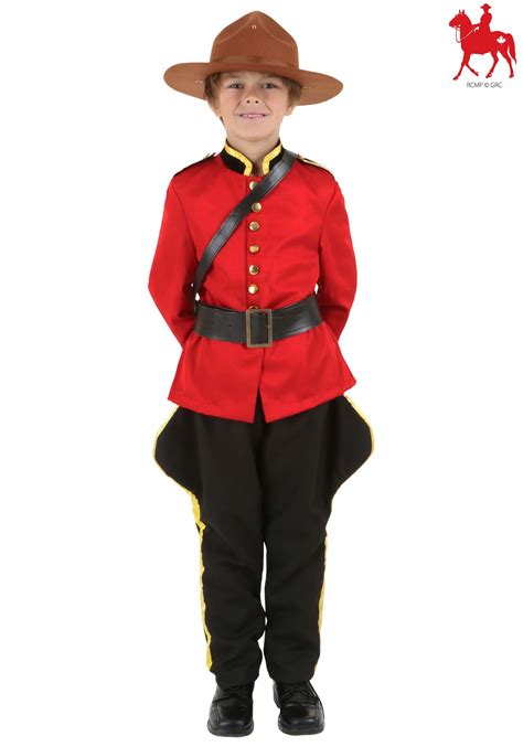 Child Canadian Mountie Costume