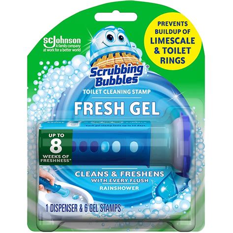 Scrubbing Bubbles Toilet Bowl Cleaning Gel Starter Kit, Includes Dispenser And Gel, Glade ...