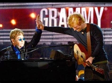 Ed Sheeran & Elton John Duet "The A Team" Grammys 2013 Performance ...